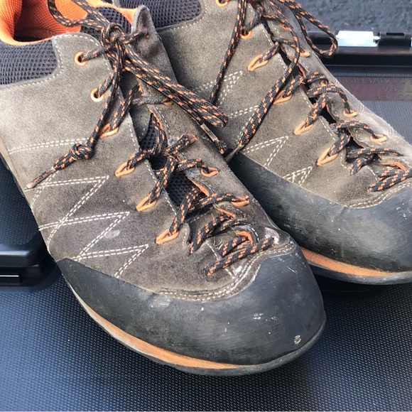 SCARPA Crux Men's Approach/Hiking Shoes Color Shark/Tonic Size 10 - Picture 5 of 13